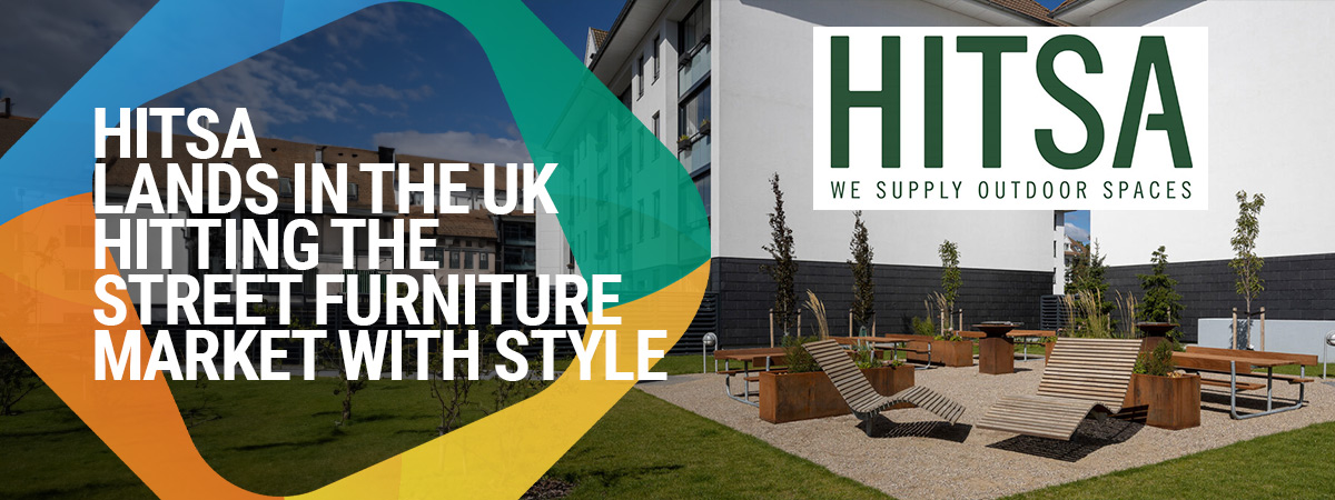 HITSA lands in the UK, hitting the street furniture market with style