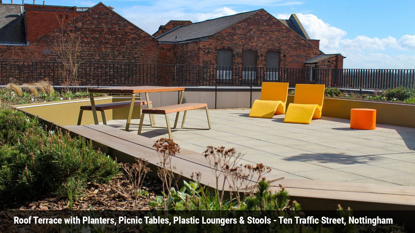 roof terrace furniture - ten traffic street